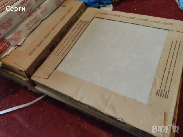 Гранитогрес IJ 45х45х0.9 см. Прогрес Сива , снимка 3 - Строителни материали - 44906473