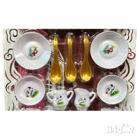 Детски сервиз за чай "Happy Tableware", снимка 4 - Други - 52041943