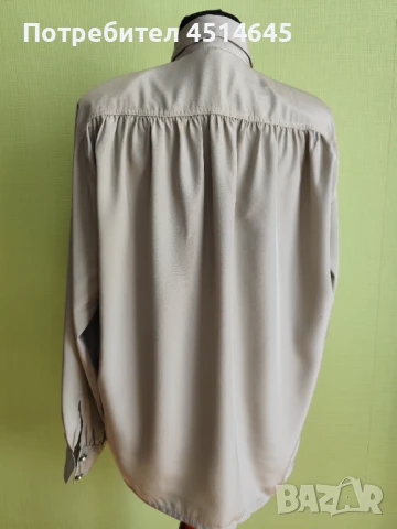 Елегантна дамска блуза от естествена коприна , снимка 2 - Блузи с дълъг ръкав и пуловери - 50804204