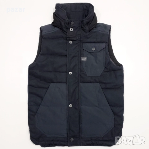 G-STAR RAW Wolker Vest Мъжки Пухен Елек с Джобове M, снимка 4 - Якета - 52778197