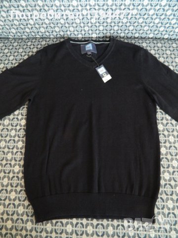 60 % Намаление на F & F нов тъмно син тънък пуловер 100% памук , снимка 12 - Пуловери - 28430597