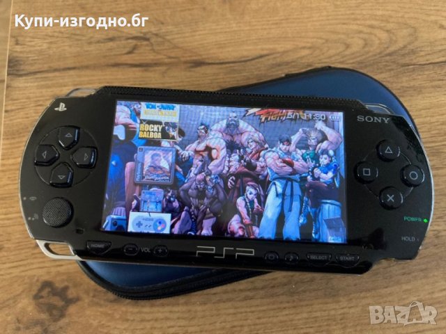 Sony PSP модел psp-1001 с хак , кутия , слушалки и др, снимка 12 - PlayStation конзоли - 39198858