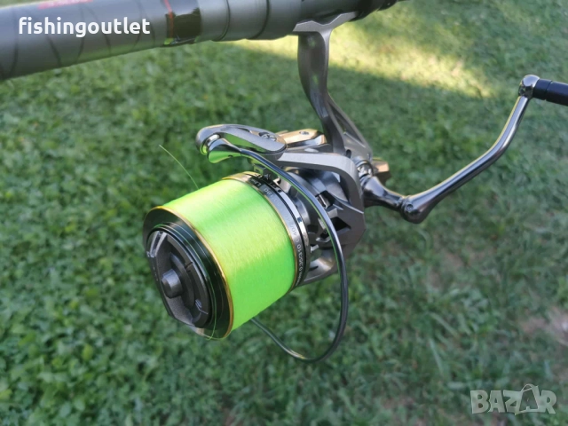 Топ шарански комплект - два телекарпа , две макари с 17лагера и корда, снимка 13 - Въдици - 51749415