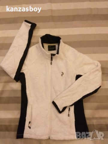 peak performance - страхотен дамски полар , снимка 4 - Блузи с дълъг ръкав и пуловери - 43134560