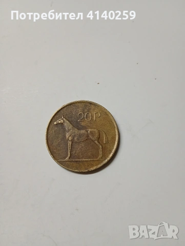 ИРЛАНДИЯ МОНЕТИ 1 ПАУНД 1990 Г , снимка 4 - Нумизматика и бонистика - 53002649