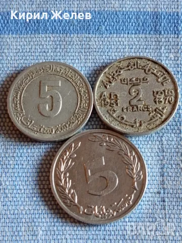 Три монети от цял свят АРАБСКИ много красиви за КОЛЕКЦИЯ ДЕКОРАЦИЯ 41171