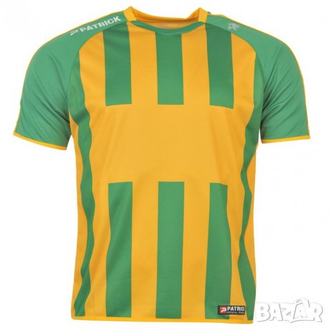 Оригинален футболен комплект Patrick Green/Yellow S, снимка 2 - Спортни дрехи, екипи - 37621707