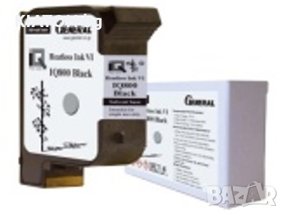 Касета IQ800 солвентна бързосъхнеща черна 12.7мм