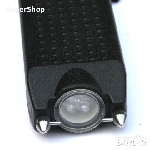 Мощен полицейски електрошок с LED фенер и силна сирена аларма, снимка 3 - Оборудване и аксесоари за оръжия - 40185532