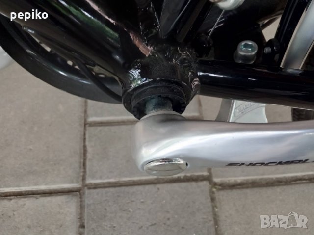 Продавам колела внос от Германия оригинален алуминиев градски велосипед SHOCKBLAZE SHEER HYBRID BIKE, снимка 17 - Велосипеди - 33008802