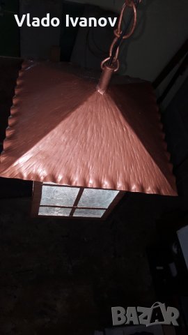 Фенер ръчно кован, снимка 3 - Външни лампи - 38288052
