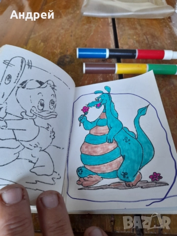 Стара малка рисувателна книжка #3, снимка 9 - Други ценни предмети - 52323701