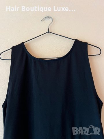 H&M Черна разкроена в талията рокля М размер 🖤 , снимка 2 - Рокли - 44017110