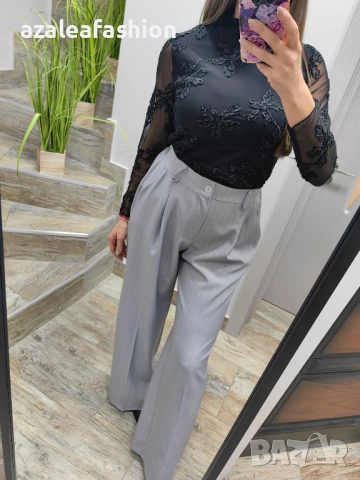 Дамски сет блуза с панталон, снимка 4 - Комплекти - 52733598