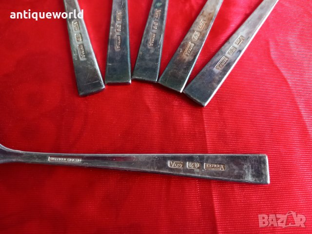 Уникални  Английски ПОСРЕБРЕНИ Вилици ШЕФИЛД, снимка 5 - Антикварни и старинни предмети - 43667797