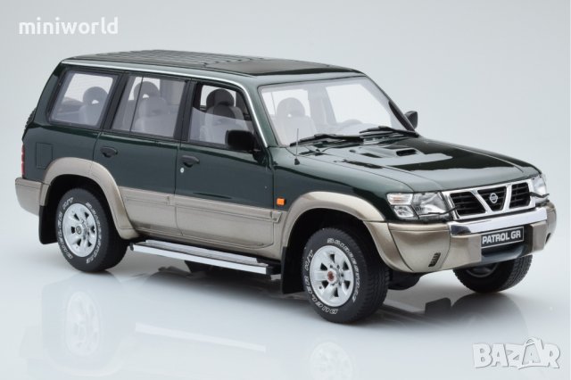 NISSAN PATROL GR Y61 1998 - мащаб 1:18 на OTTOMobile моделът нов в кутия, снимка 3 - Колекции - 43569136