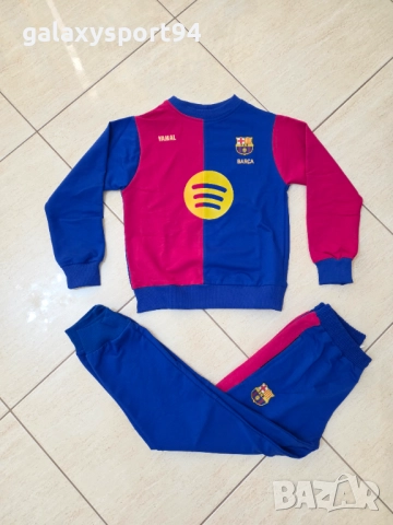 Детски Анцуг Ламин Ямал 2026 Блуза с долнище Червено син Барселона, снимка 5 - Футбол - 51435753