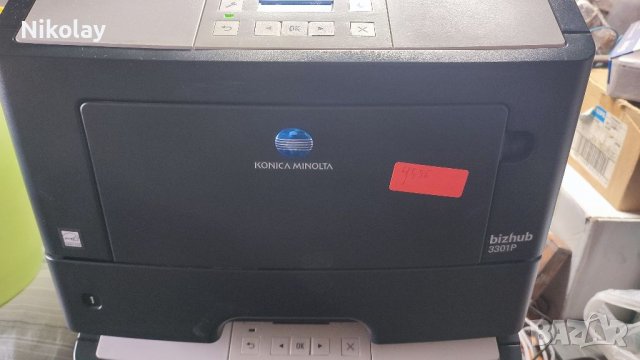 Продавам принтер Konica Minolta bizhub 3301p в Принтери, копири, скенери в  гр. София - ID40182818 — Bazar.bg