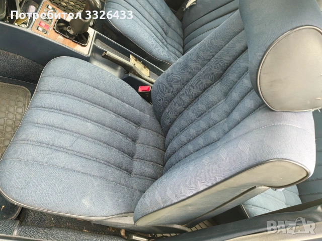Сини седалки от Мерцедес 190 - изключителна рядкост , снимка 6 - Автомобили и джипове - 53491089