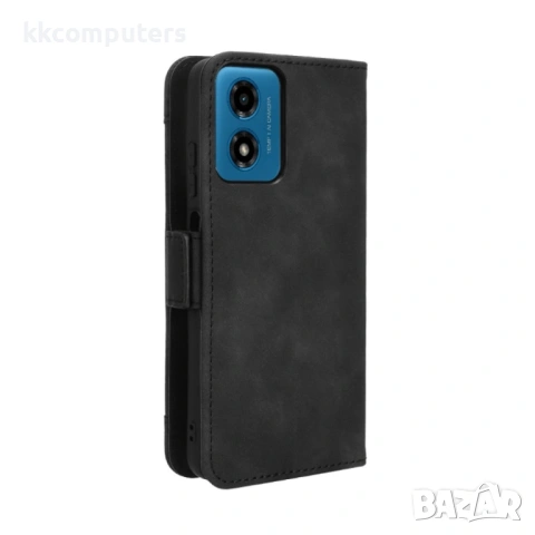 Motorola Moto G04 / G24 Magnetic Кожен Калъф и Протектор, снимка 7 - Калъфи, кейсове - 53152203