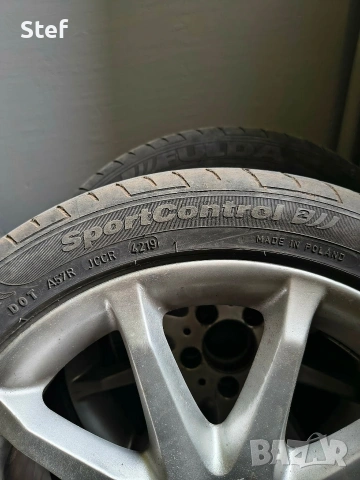 джанти за mercedes с гуми 17 цола , снимка 3 - Гуми и джанти - 53479015