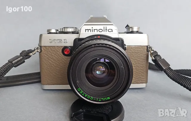 MINOLTA XG-1 - филмова камера, снимка 2 - Фотоапарати - 49168891