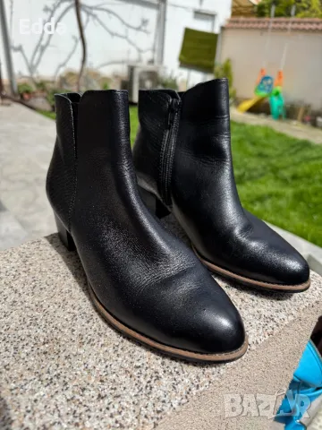 Боти естествена кожа 37,5 , снимка 3 - Дамски боти - 49960862