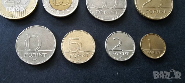 Монети . Унгария. Унгарски форинти. 8 бр., снимка 4 - Нумизматика и бонистика - 37783625