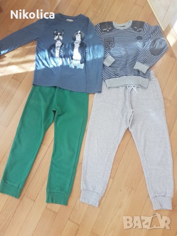 Детски спортни  долнища  Н&М,BENETTON и блуза Gold street за 10 г.момче., снимка 3 - Детски комплекти - 26541395