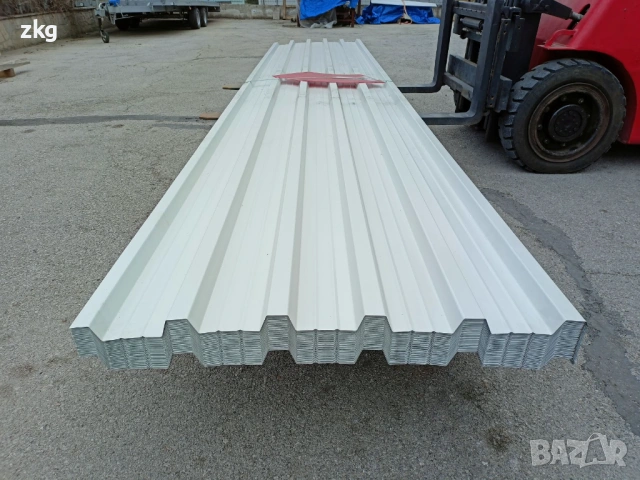 Покривна пластифицирана ламарина TR40x188-940 в София, снимка 10 - Строителни материали - 53174131