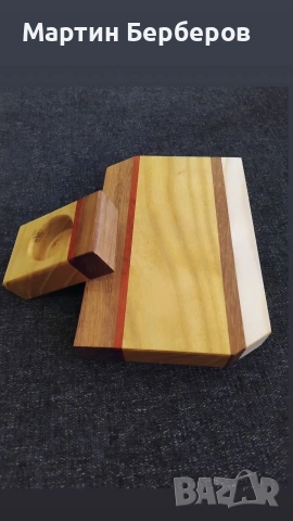 Цветна дъска + свещник , снимка 2 - Декорация за дома - 53133667