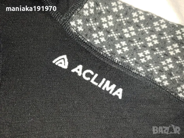 Aclima Women's DesignWool Glitre Mockneck Alm (М) дамска термо блуза мерино 100% Merino Wo, снимка 5 - Спортни екипи - 48351814