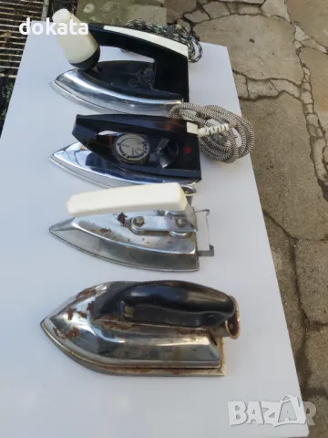  Лот Стара ютия-  4 броя, снимка 1