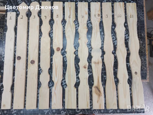 Дъски за ограда(парапет),свързващи греди,ръкохватки, снимка 3 - Огради и мрежи - 49457895