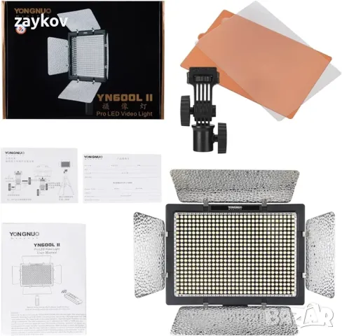 Yongnuo YN600L II LED видео светлинен панел, снимка 1