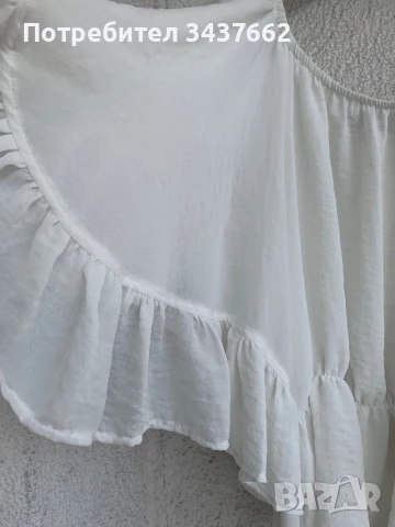 Блуза  с широки ръкави елегантна , снимка 3 - Ризи - 50624097