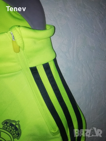 Real Madrid Adidas оригинално горнище блуза Реал Мадрид , снимка 8 - Спортни дрехи, екипи - 52940334
