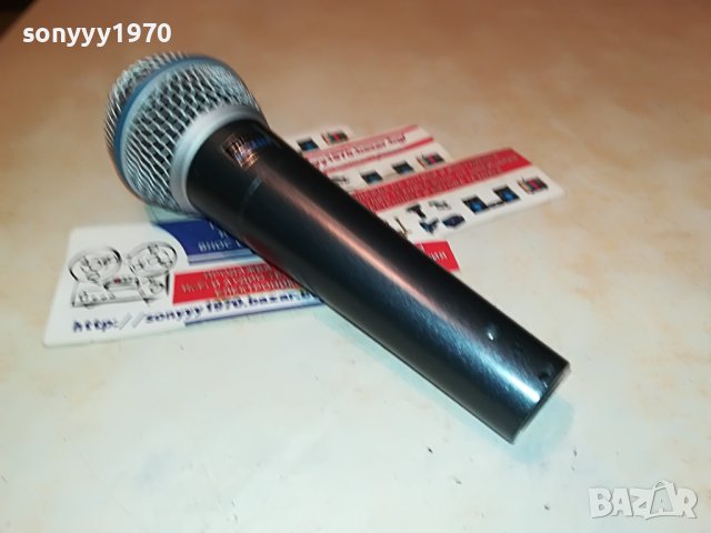 shure beta-профи микрофон без бутон 0405231253, снимка 5 - Микрофони - 40587383