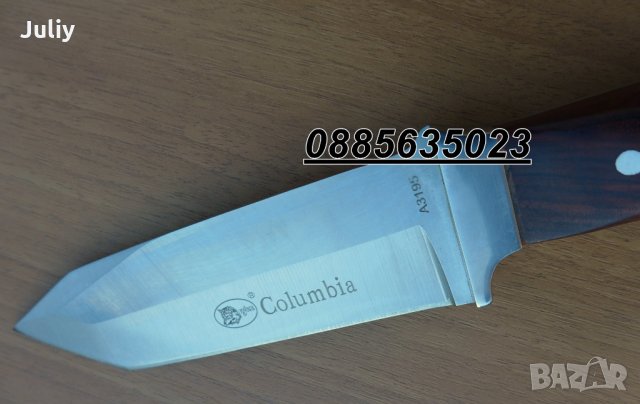 Ловен нож с фиксирано острие Columbia A3195/ Columbia A3193, снимка 5 - Ножове - 28265657