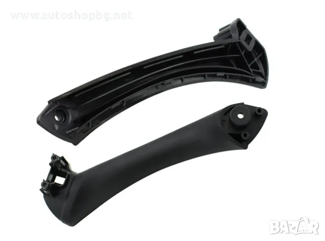 Вътрешна интериорна дръжка за врата за BMW E90 E91 2005-2012г. лява черна, снимка 2 - Аксесоари и консумативи - 48452884