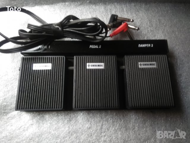 Различни педали- Sustain,volume,damper pedalsYamaha,Korg,Roland,Boss   