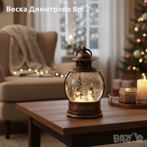 Коледен снежен глобус, снимка 12 - Декорация за дома - 52239759