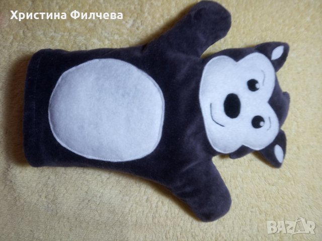 Трите прасенца- ръкавичка за куклен театър, снимка 4 - Кукли - 34984568