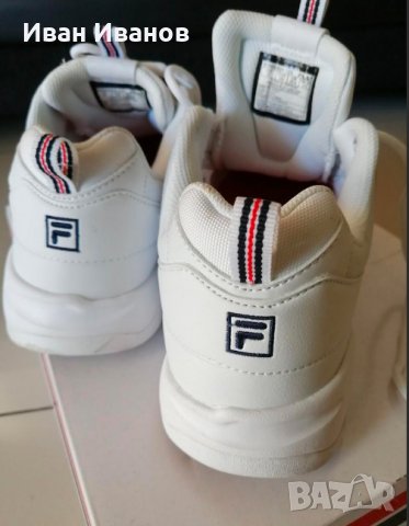 сникърси /маратонки   Fila Ray Branco Mid Leather  номер 38, снимка 6 - Маратонки - 33383816