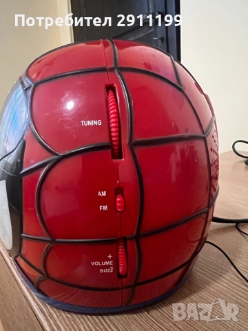 Радио будилник Spiderman, снимка 4 - Други - 51766402