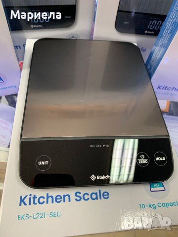 Нов кантар до 10кг. / Кухненска везна със Зареждаема батерия и LED Дисплей, снимка 2 - Други - 44100763