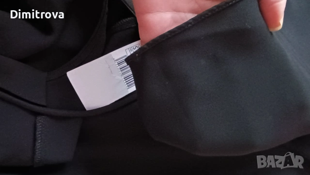 Ефектна рокля Mango с прехлупване и колан, снимка 6 - Рокли - 53223390