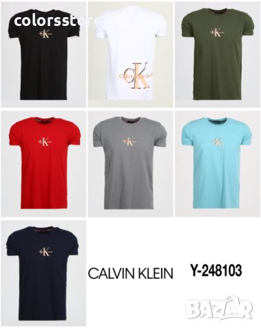 Мъжка тениска Calvin Klein кодBr-216D, снимка 2 - Тениски - 40158668