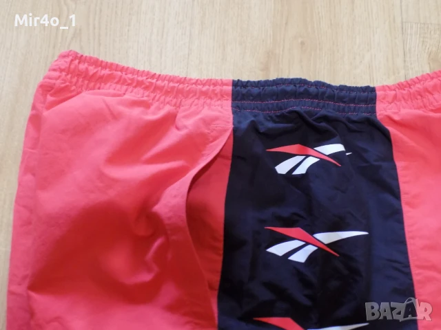 Къси панталони reebok vintage retro шорти бански гащета екип спортни оригинални мъжки L, снимка 5 - Спортни дрехи, екипи - 51415686