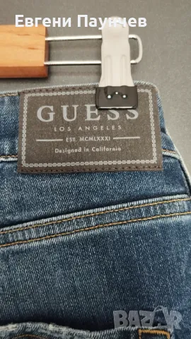 Мъжки дънки Guess размер 28 Slim Fit, снимка 6 - Дънки - 50404572